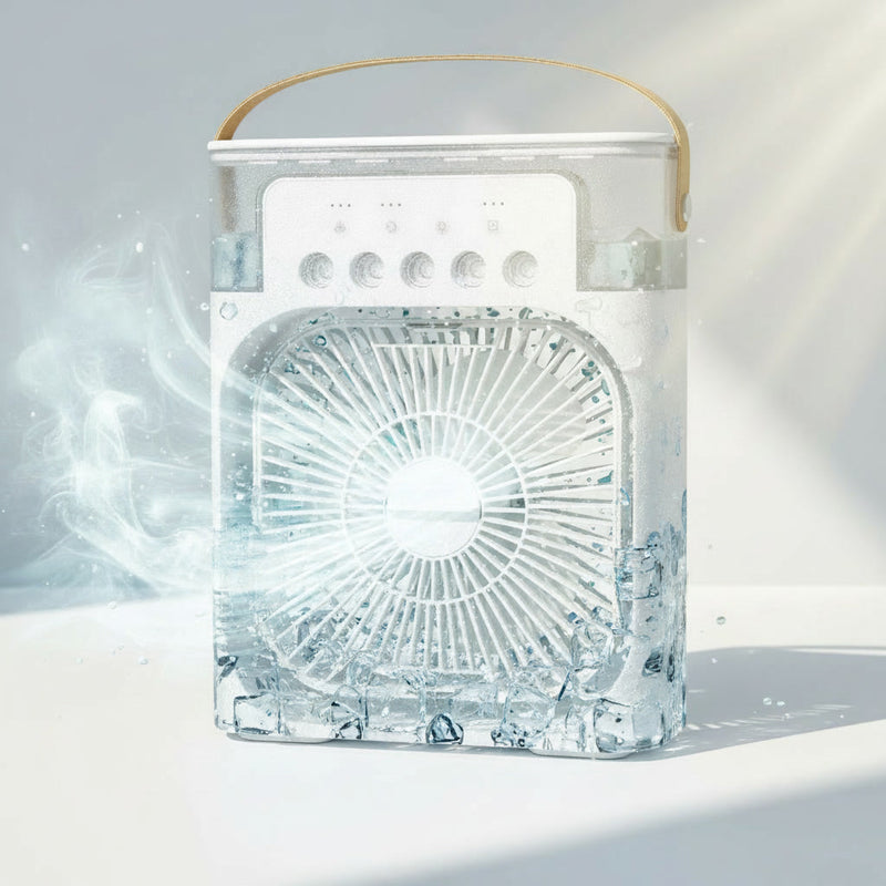 Portable Cooling Ice Fan